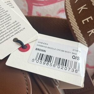 Ted Baker Leather Cross Body- New with Tags!